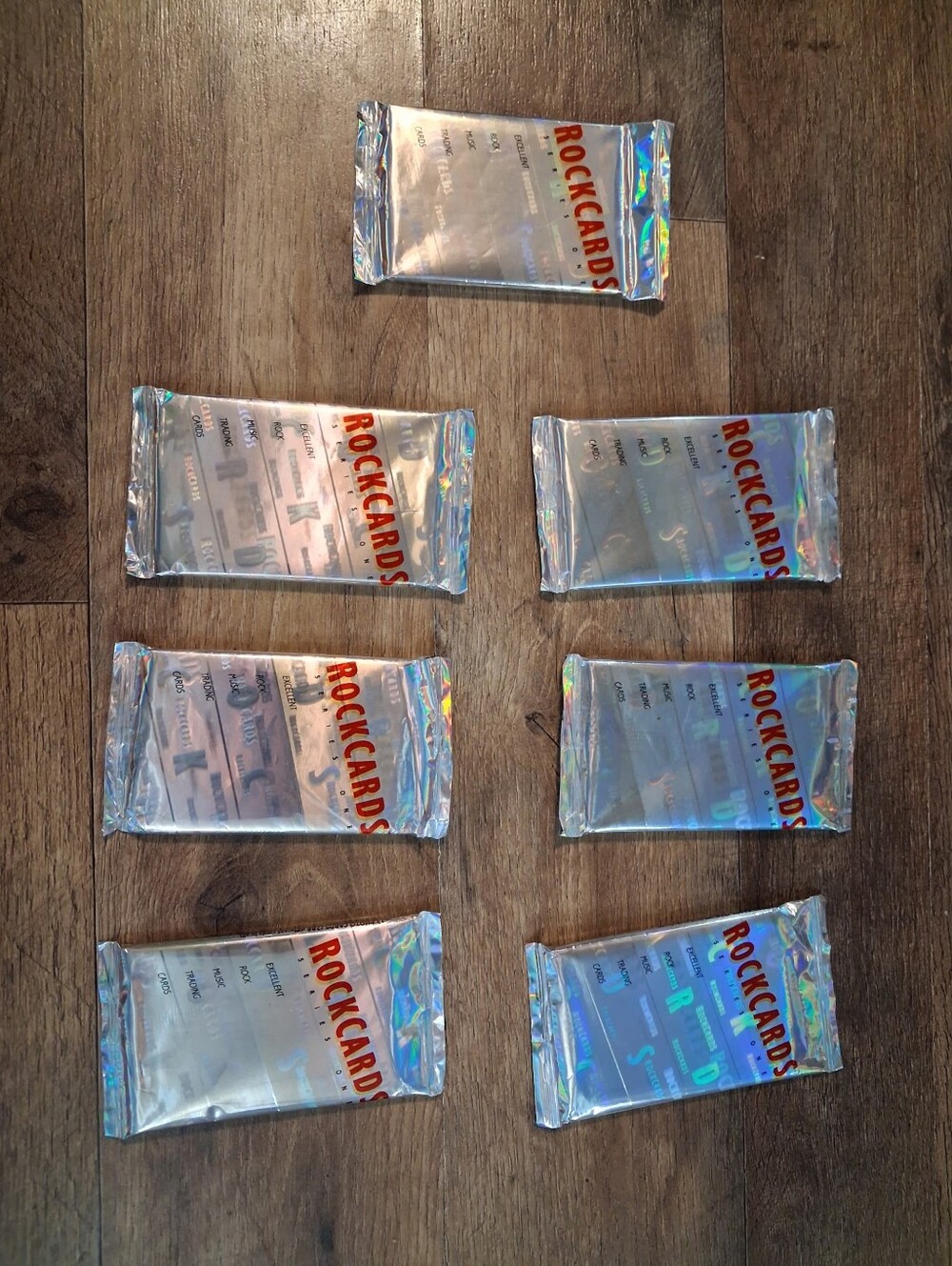 Vintage Rockcards Trading Card Packs